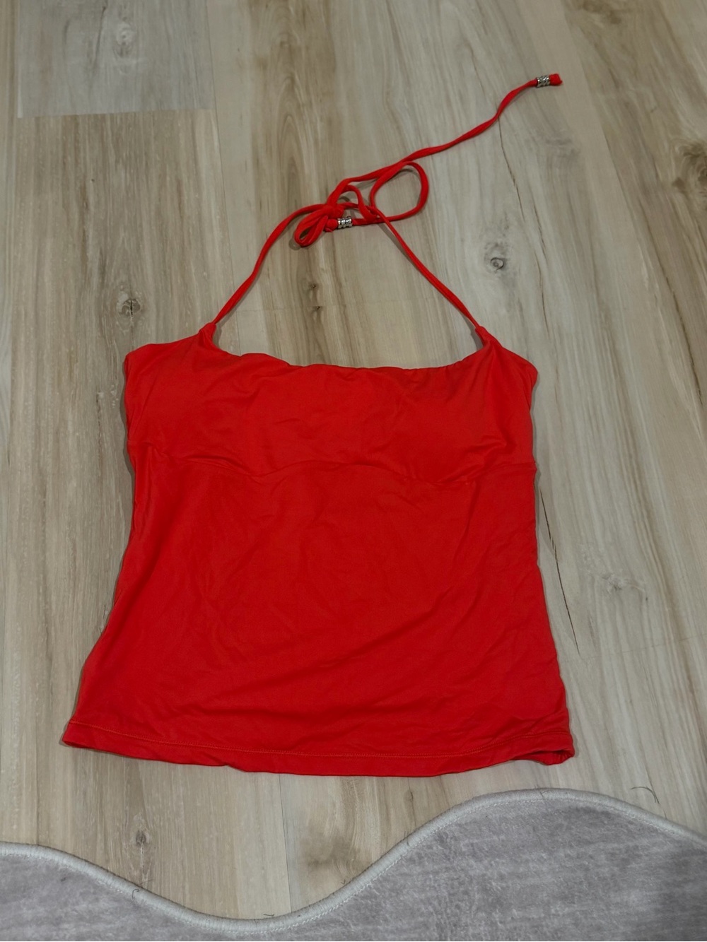 Red Halter Tank Top - Women